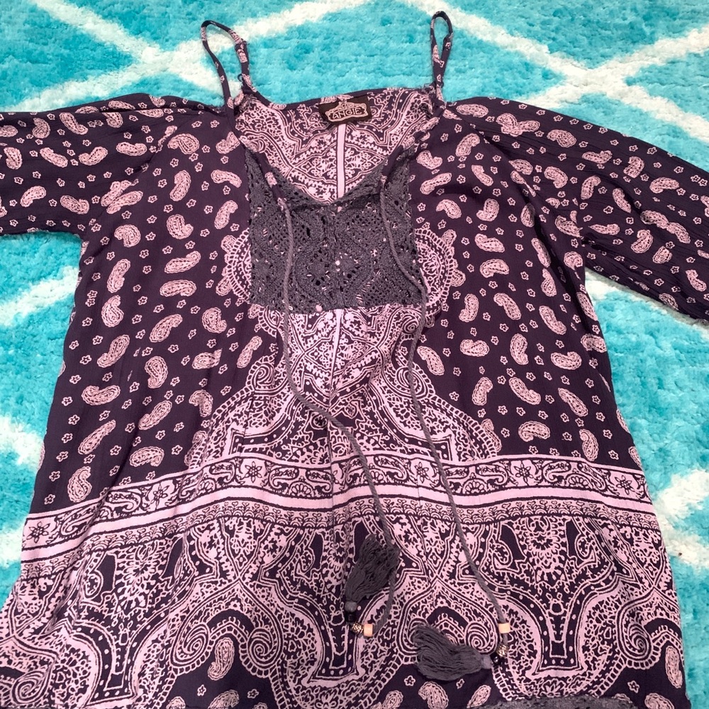 Open shoulder Bandana Blouse!💙